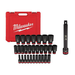 Socket Sets; Set Type: Impact; Measurement Type: Metric; Drive Size: 1/2; Minimum Size (mm): 8.00