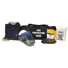 Arc Flash Clothing Kit: Size Large, Cotton, Jacket, Pants & Hoods