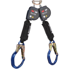 Self-Retracting Lifeline:  420 lb Capacity,  8.00' Lifeline,  Single Pin Connector