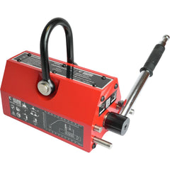 Lift Magnet: 1,100 lb Capacity, Locking On & Off Handle