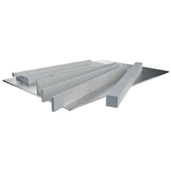 Decarb-Free Tool Steel Flats; Overall Thickness: 2 in; Overall Width: 10 in; Length Type: Cut-to-Length