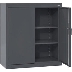 Steel Counter-Height Cabinet: 36" Wide, 18" Deep, 36" High