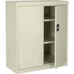 Steel Counter-Height Cabinet: 36" Wide, 18" Deep, 36" High