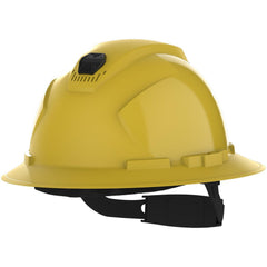 Hard Hat: Construction, Energy Company, Impact-Resistant & Water-Resistant, Full Brim, N/A, Class C, 4-Point Suspension