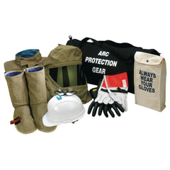 Arc Flash Clothing Kit: Size 5X-Large, Cotton, Coat, Hoods & Leggings