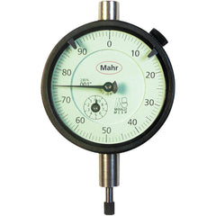 Dial Drop Indicator: 0.0250" Max Measurement, 0-5-0 Dial Reading