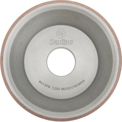 Tool & Cutting Grinding Wheel: 5" Dia, 1-3/4" Width, 1-1/2" Hole, 150 Grit, R Hardness, Type 11V9