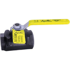 Manual Ball Valve: 3/4" Pipe, Standard Port, Forged Carbon Steel