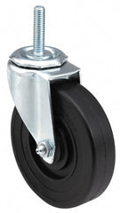 4" Diam x 1-1/4" Wide x 4-1/2" OAH Stem Mount Swivel Caster