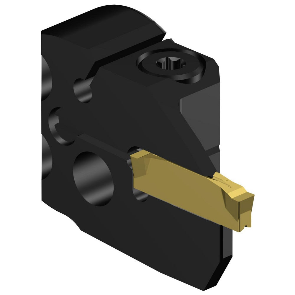 Modular Grooving Cutting Unit Heads; System Size: 25; Maximum Depth of Cut (Decimal Inch): 0.5118; Maximum Depth of Cut (mm): 13.00; Minimum Groove Width (Decimal Inch): 1.2835; Minimum Groove Width (mm): 32.60; Maximum Groove Width (Decimal Inch): 1.2835