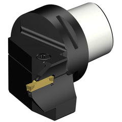 Modular Grooving Cutting Unit Heads; System Size: C6; Maximum Depth of Cut (Decimal Inch): 0.7087; Maximum Depth of Cut (mm): 18.00; Minimum Groove Width (Decimal Inch): 1.5354; Minimum Groove Width (mm): 39.00; Maximum Groove Width (Decimal Inch): 1.5354