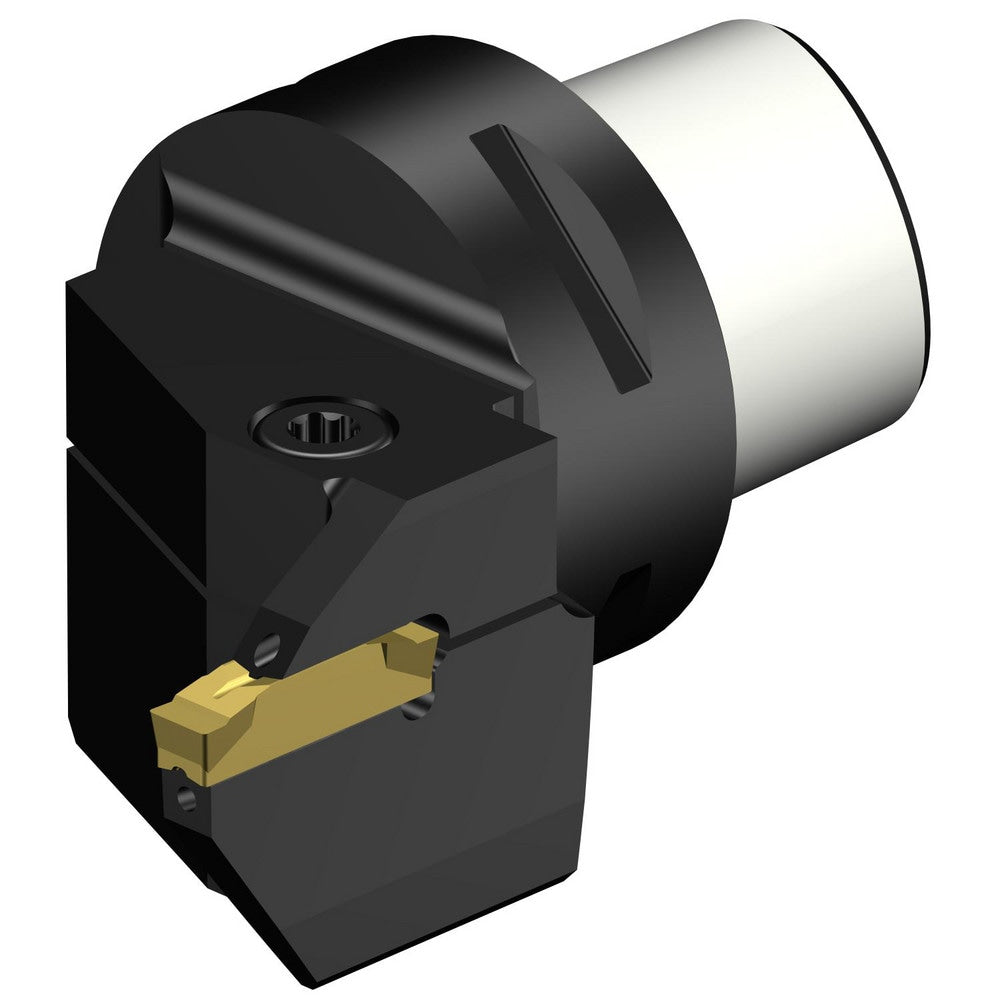 Modular Grooving Cutting Unit Heads; System Size: C5; Maximum Depth of Cut (Decimal Inch): 0.7087; Maximum Depth of Cut (mm): 18.00; Minimum Groove Width (Decimal Inch): 1.2992; Minimum Groove Width (mm): 33.00; Maximum Groove Width (Decimal Inch): 1.2992