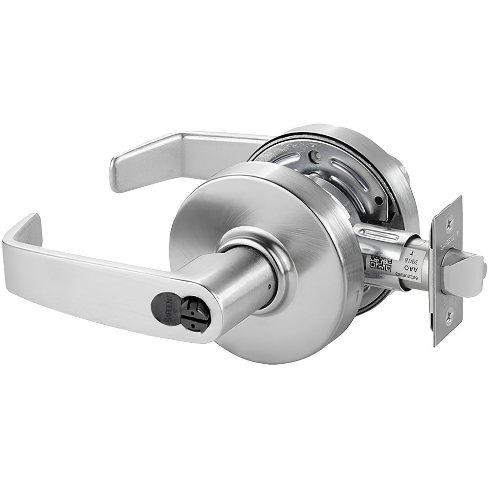 Lever Locksets; Lockset Type: Storeroom; Key Type: Keyed Different; Back Set: 2-3/4; Cylinder Type: LFIC; Material: Metal; Door Thickness: 1-3/4; Finish: Satin Chrome