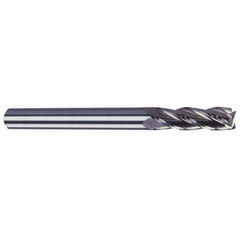 Square End Mill: 9/64" Dia, 5/16" LOC, 4 Flute, Solid Carbide