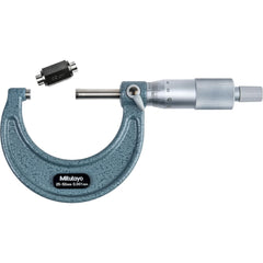 Mechanical Outside Micrometers; Minimum Measurement (mm): 25; Maximum Measurement (mm): 50; Accuracy (micro m): +/-2¬µm