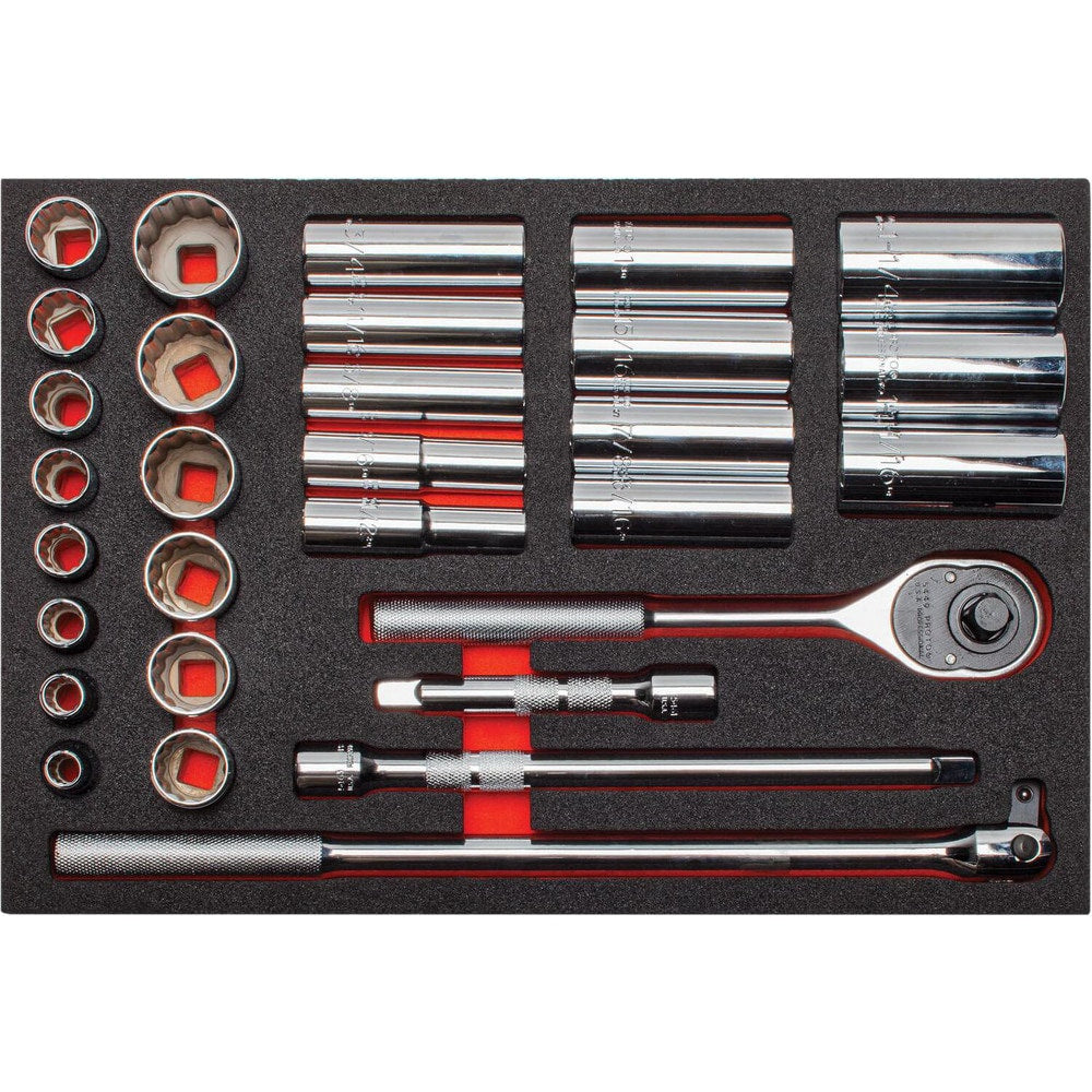 Socket Set Socket Set: 30 Pc,