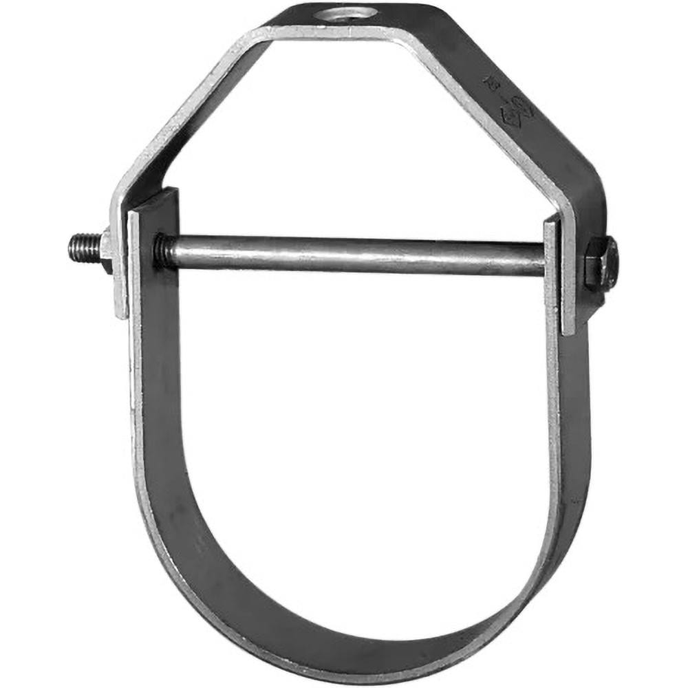 Adjustable Clevis Hanger: 8" Pipe, Carbon Steel