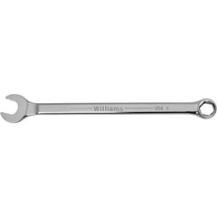 Combination Wrench: 1/4" Head Size, 15 deg Offset