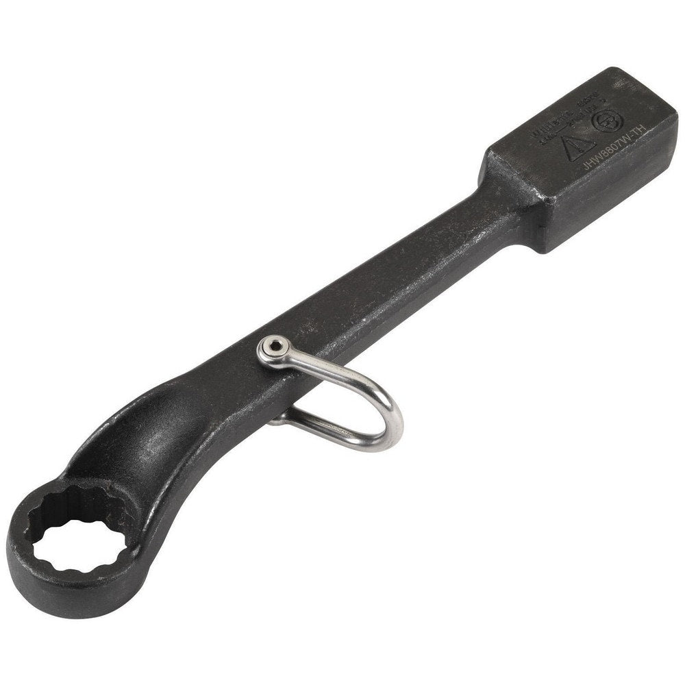 Striking Box End Wrench: 3-7/8", 12 Point, Single End