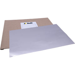 Metal Shim Stock: Flat Sheet, 0.0310" Thick, 25" Long, 6" Wide, 302/304 Stainless Steel