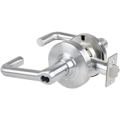 Lever Locksets; Lockset Type: Privacy; Key Type: Keyed Different; Back Set: 2-3/4; Cylinder Type: Non-Keyed; Material: Metal; Door Thickness: 1-5/8