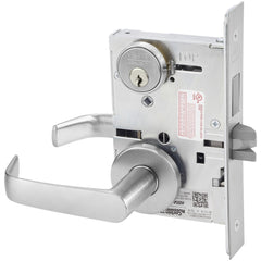 Lever Locksets; Lockset Type: Entrance; Key Type: Keyed Different; Back Set: 2-3/4; Cylinder Type: Conventional; Material: Metal; Door Thickness: 1-3/4; Finish: Satin Chrome