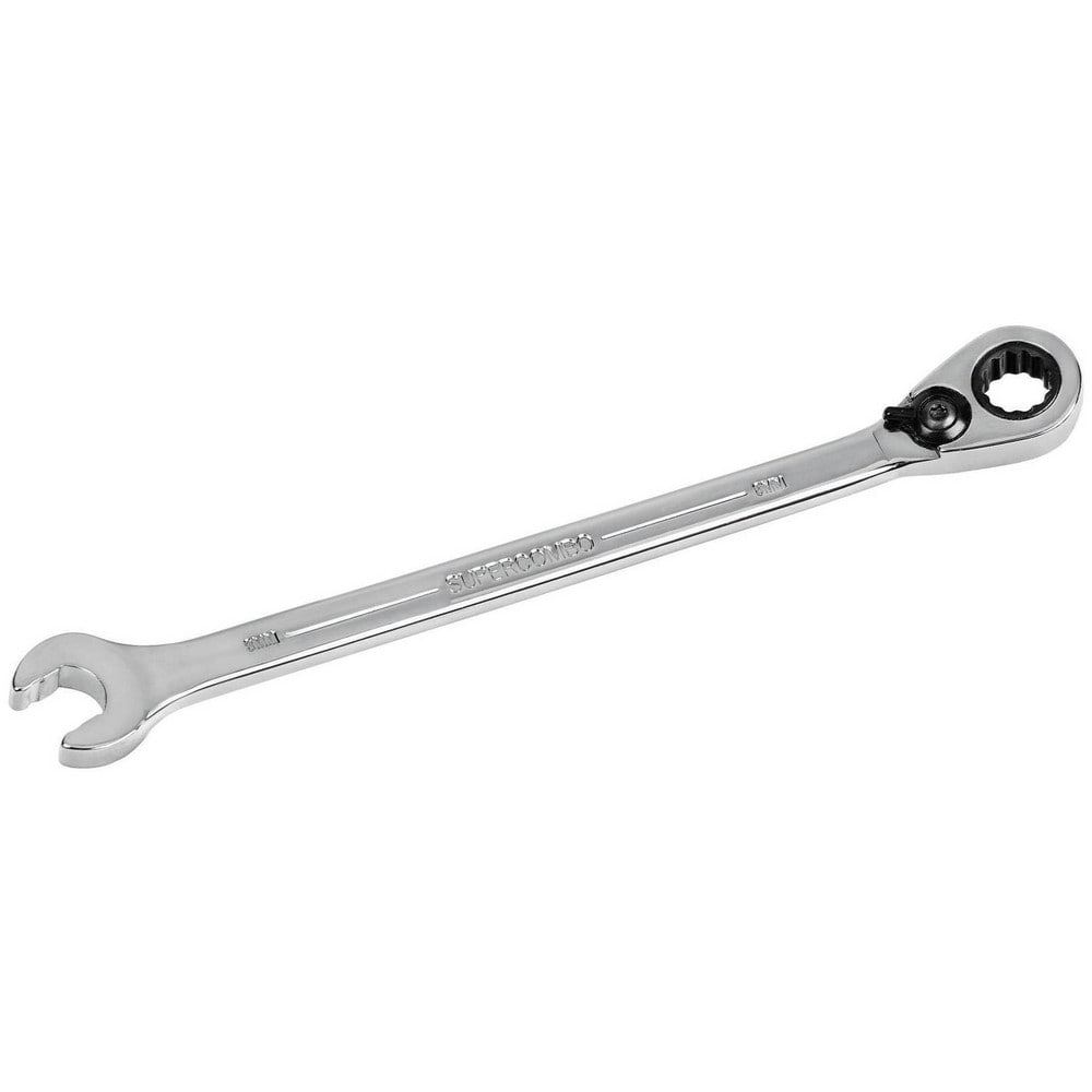 Combination Wrench: 15/32" Head Size, 15 deg Offset