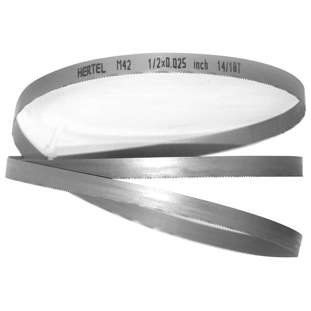 Welded Bandsaw Blade: 7' 9" Long x 1/2" Wide x 0.0250" Thick, 14-18 TPI