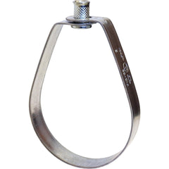 Adjustable Swivel Ring Hanger: 2-1/2" Pipe, Carbon Steel