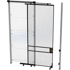 Temporary Structure Partitions; Overall Height: 120 in; Width (Inch): 46; Overall Depth: 1.5 in; Construction: Welded; Material: Steel