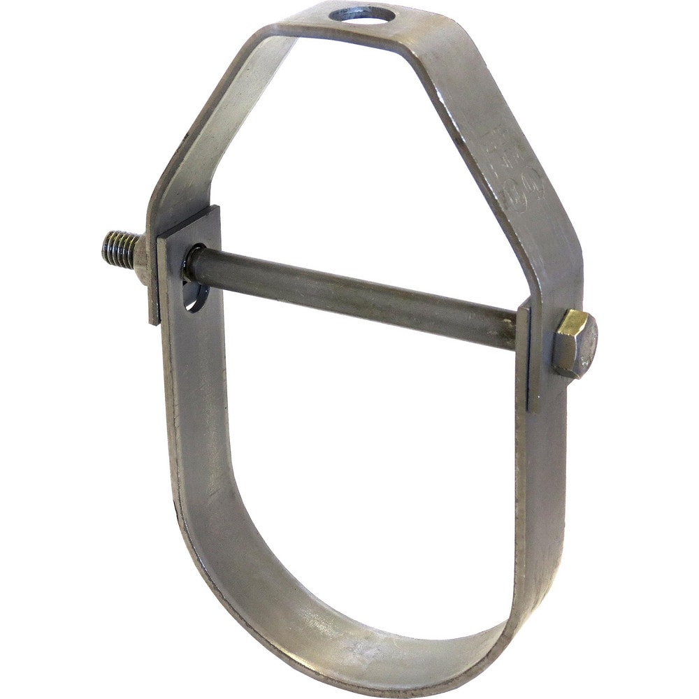 Adjustable Clevis Hanger: 1-1/2" Pipe, Carbon Steel