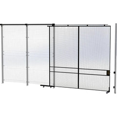 Temporary Structure Partitions; Overall Height: 120 in; Width (Inch): 118; Overall Depth: 1.5 in; Construction: Welded; Material: Steel