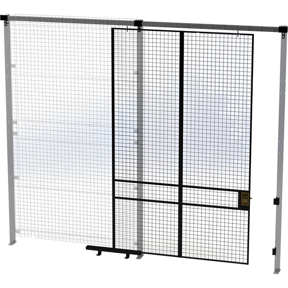 Temporary Structure Partitions; Overall Height: 120 in; Width (Inch): 70; Overall Depth: 1.5 in; Construction: Welded; Material: Steel