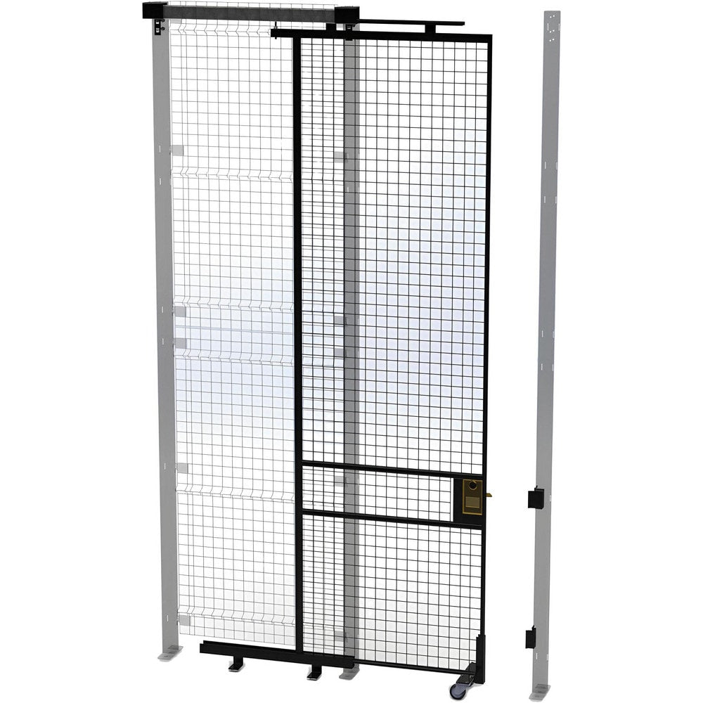 Temporary Structure Partitions; Overall Height: 120 in; Width (Inch): 34; Overall Depth: 1.5 in; Construction: Welded; Material: Steel