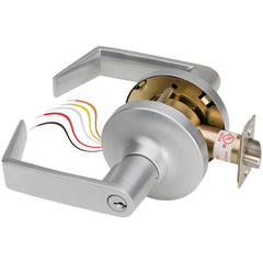 Lever Locksets; Lockset Type: Entrance; Key Type: Keyed Different; Back Set: 2-3/4; Cylinder Type: Conventional; Material: Metal; Door Thickness: 1-3/4; Finish: Dull Chrome