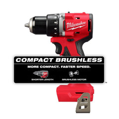 Cordless Drill: 18.00 V, 1/2 in" Chuck