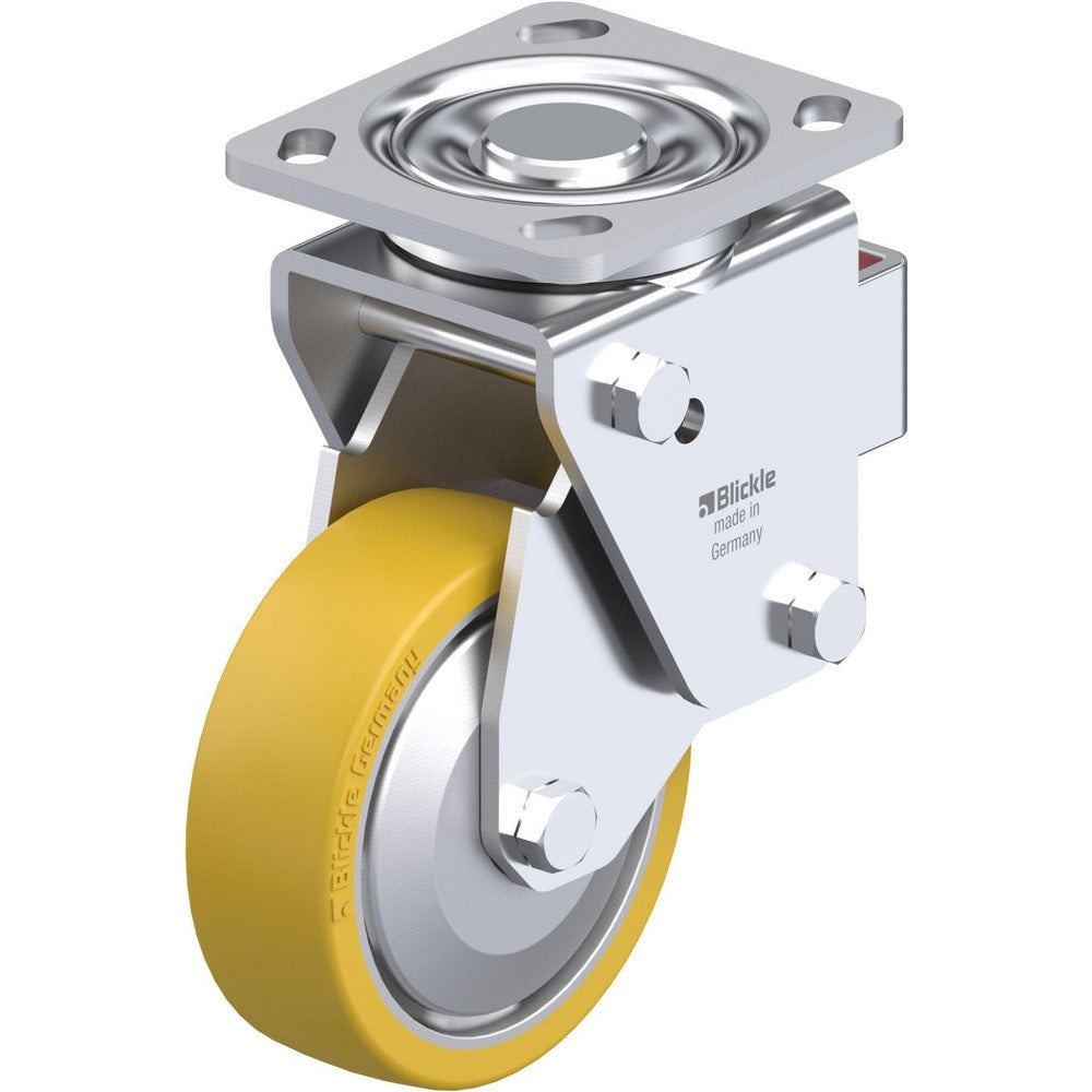 Top Plate Casters; Mount Type: Plate; Number of Wheels: 1.000; Wheel Diameter (Inch): 5; Wheel Material: Rubber; Wheel Width (Inch): 1-9/16; Wheel Color: Black