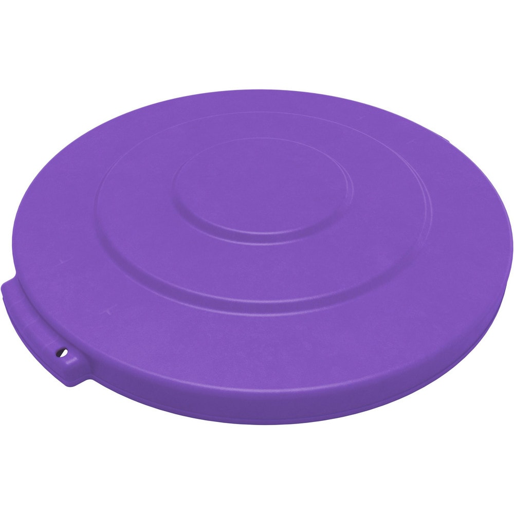 Trash Can & Recycling Container Lids; Lid Type: Flat; Lid Shape: Round; Container Shape: Round; Compatible Container Capacity: 10 Gallon; Color: Purple; Material: HDPE; For Use With: Bronco 10 Gallon Trash Container