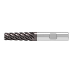 Tapered End Mill: 1 deg Angle per Side, 6.00 mm Small Dia, 28.00 mm LOC, 6 Flute