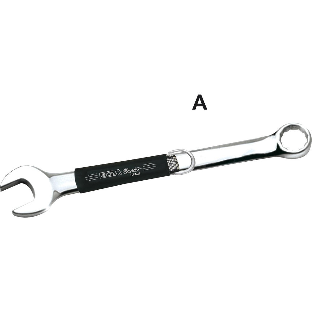 Combination Wrench: 1" Head Size, 15 deg Offset