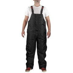 Coveralls & Overalls; Garment Style: General Purpose, Overalls; Size: 2X-Large; Color: Black; Material: 420D Polyurethane Coated Nylon, Polyester; Hazardous Protection Level: Non-Hazardous; Ankle Style: Open