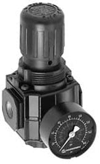 Compressed Air Regulator: 3/8" NPT, 300 Max psi, Intermediate