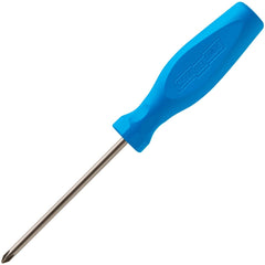 Phillips Screwdrivers; Overall Length (Decimal Inch): 8; Handle Type: Ergonomic, Comfort Grip; Phillips Point Size: #1; Handle Color: Blue; Blade Length (Inch): 4