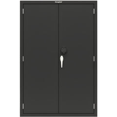 Steel Heavy-Duty Storage Cabinet: 48" Wide, 24" Deep, 72" High