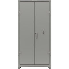 Steel Extra Heavy Duty Storage Cabinet: 36" Wide, 24" Deep, 78" High