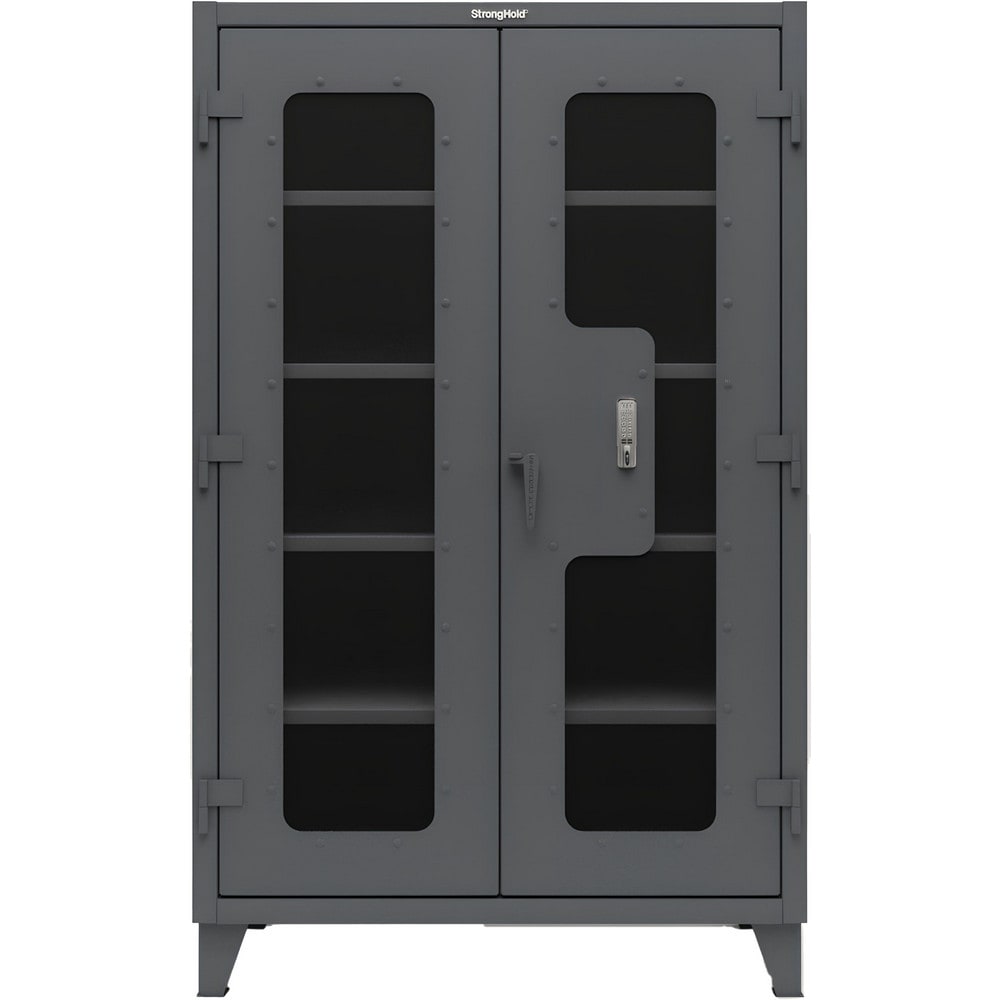 Steel Visible Cabinet: 48" Wide, 24" Deep, 78" High