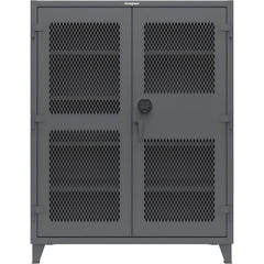 Steel Visible Cabinet: 60" Wide, 24" Deep, 78" High