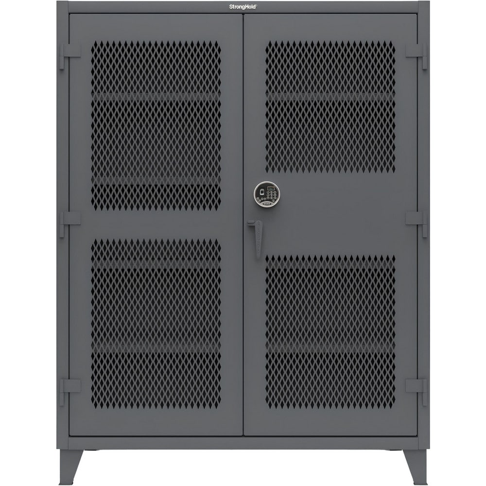 Steel Visible Cabinet: 60" Wide, 24" Deep, 78" High