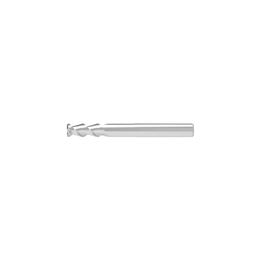 Corner Radius End Mill: 10.00 mm Dia, 26.00 mm LOC, 1.50 mm Radius, 2 Flute, Solid Carbide