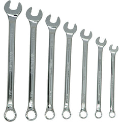 Combination Wrench Set: 10 Pc, Metric